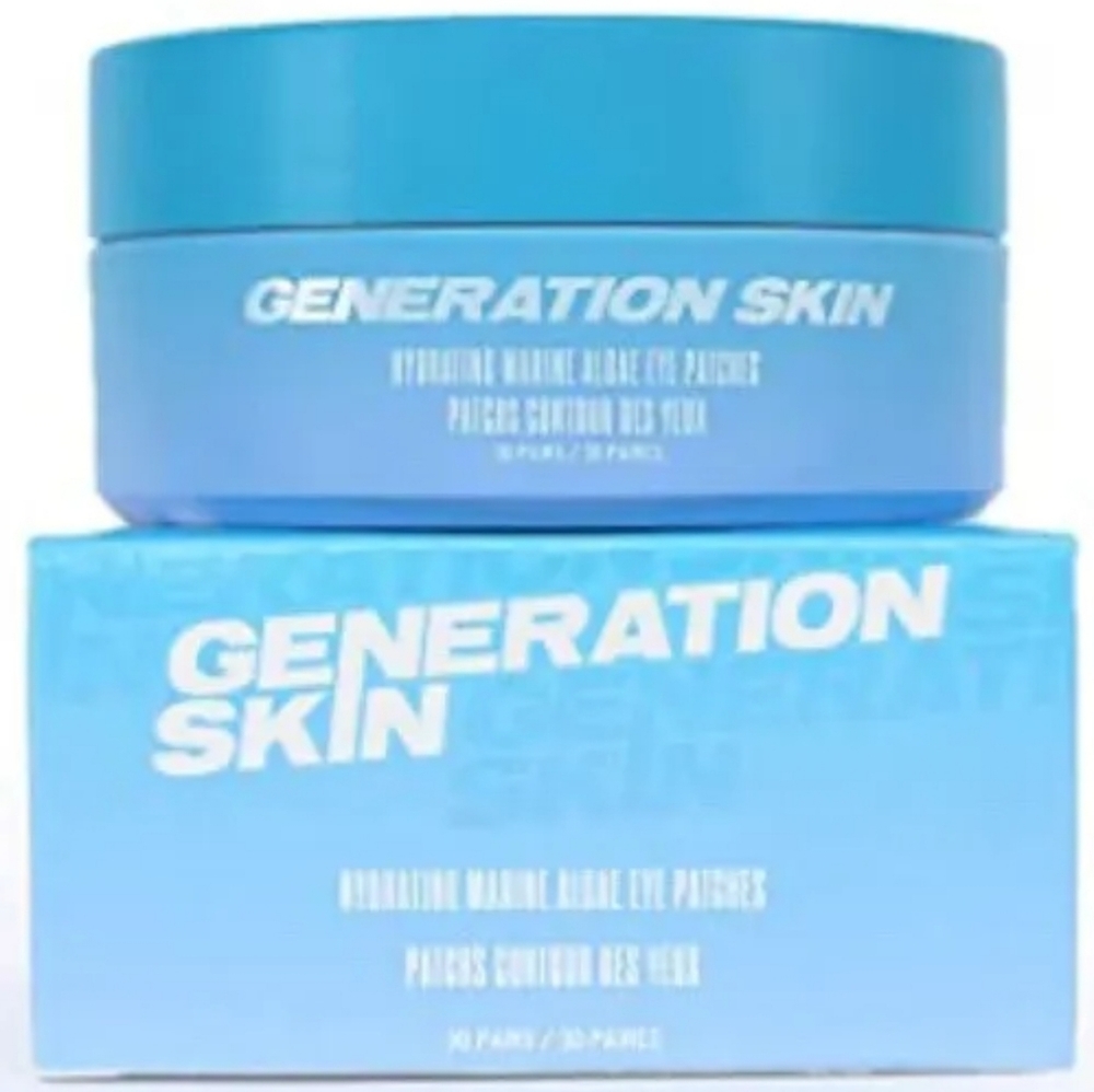Generation Skin Hydrating Marine Algae Eye Patches 30 Pairs Firming De-Puffing